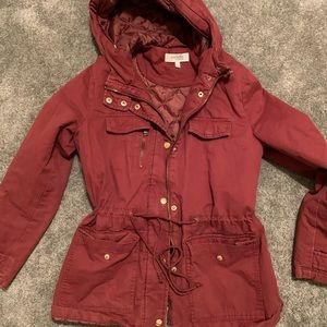 ❌SOLD❌Red utility jacket